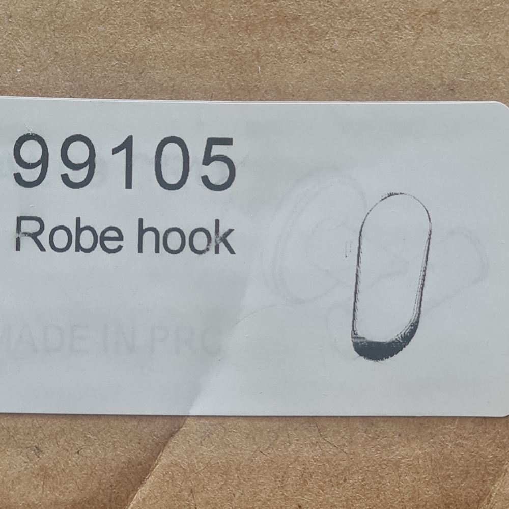 Sleek Silver Wall Decor Hook